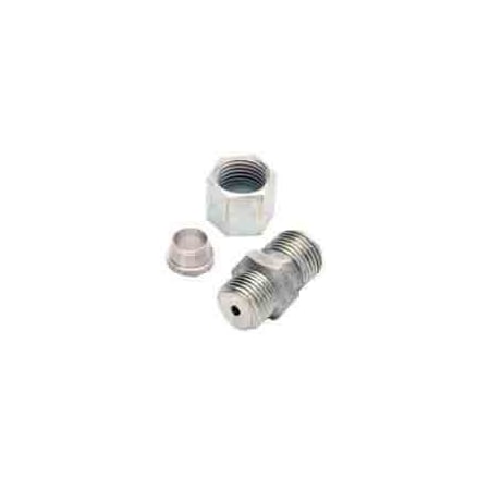 Alemite Condensing Fitting, 14 In Tubex18 In Male Ptf Sae Special Short Thread, 1564 In 381282-3